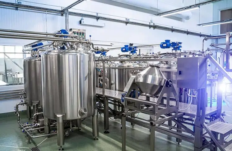 Dairy processing machinery parts